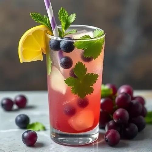 Grapes Mojito